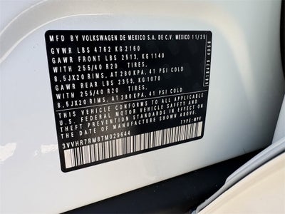 2026 Volkswagen Tiguan 2.0T SE R-Line Black