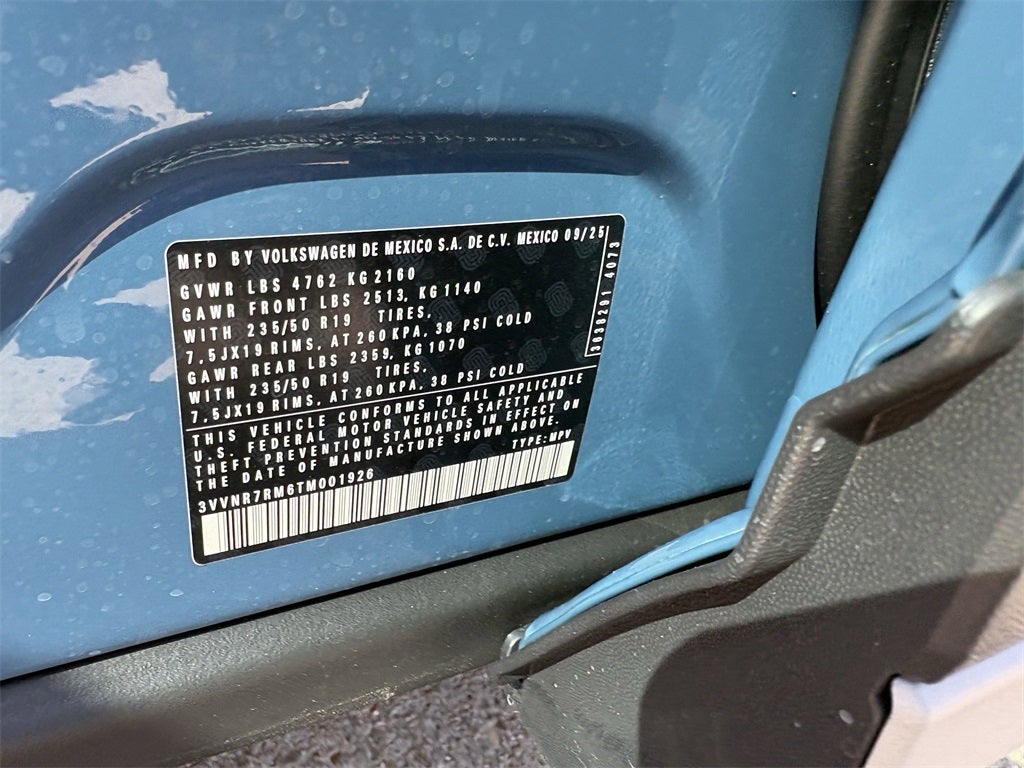 2026 Volkswagen Tiguan 2.0T SE