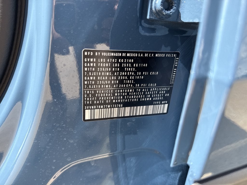 2026 Volkswagen Tiguan 2.0T SE