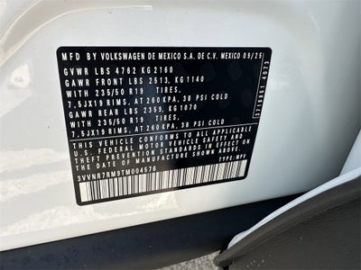 2026 Volkswagen Tiguan 2.0T SE