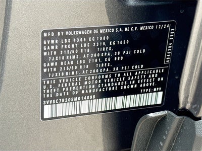 2025 Volkswagen Taos 1.5T SE