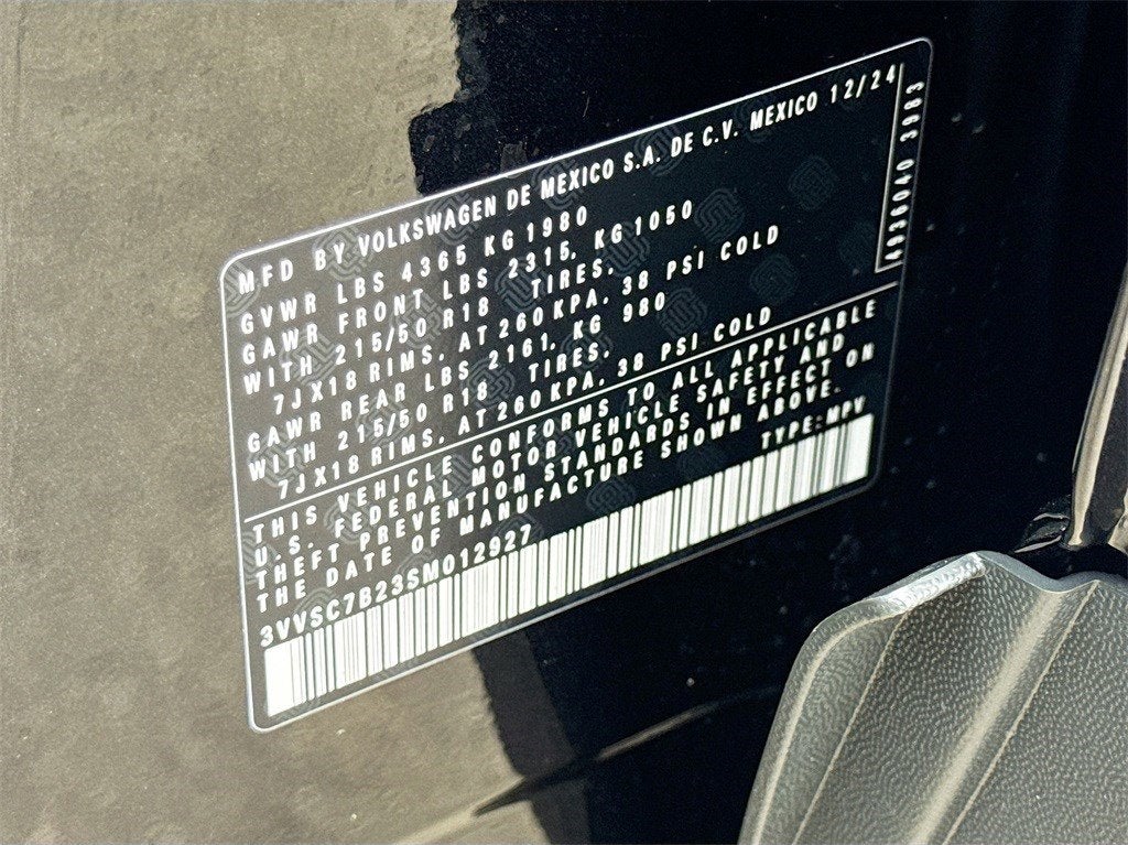 2025 Volkswagen Taos 1.5T SE