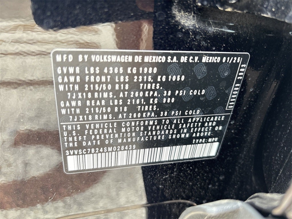 2025 Volkswagen Taos 1.5T SE