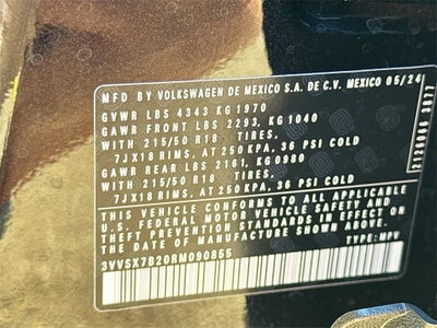 2024 Volkswagen Taos 1.5T SE