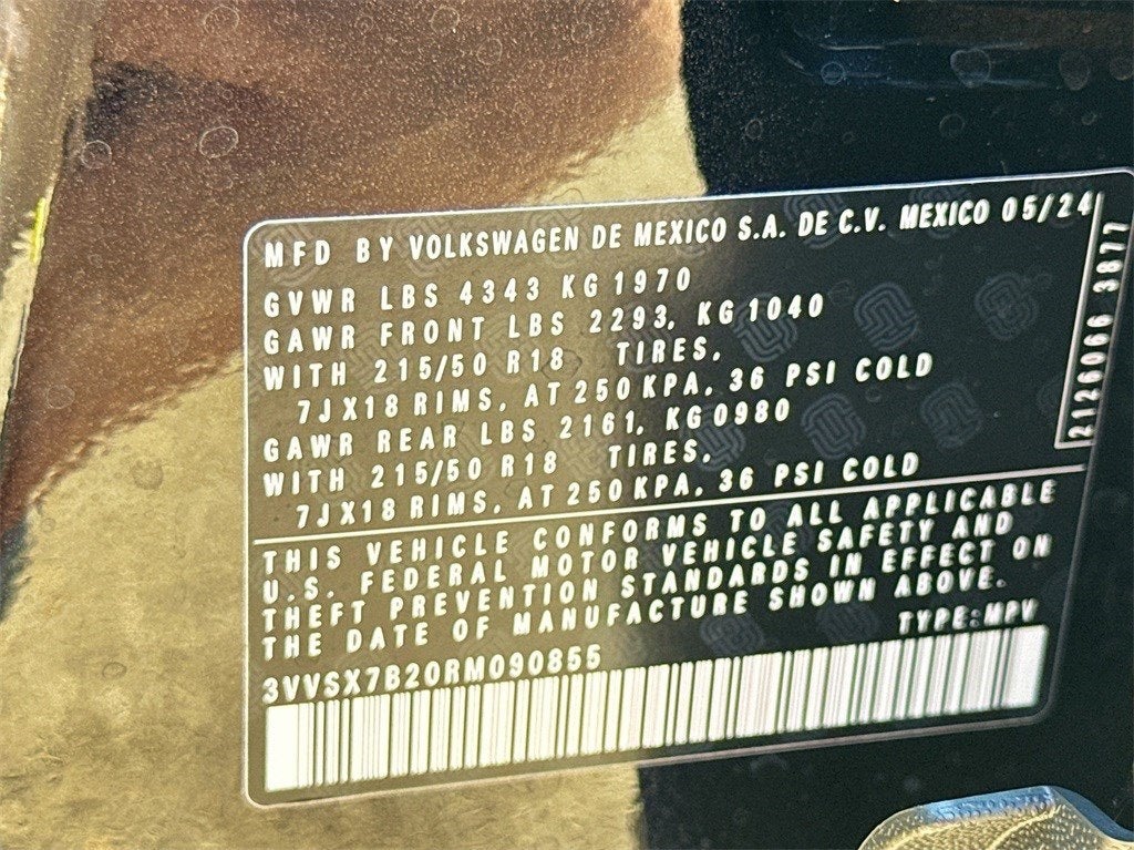 2024 Volkswagen Taos 1.5T SE