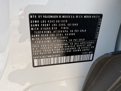 2022 Volkswagen Taos 1.5T SE