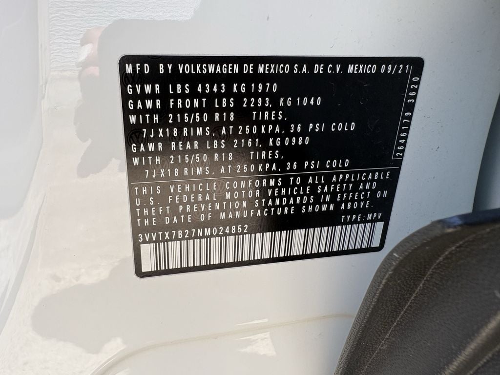 2022 Volkswagen Taos 1.5T SE