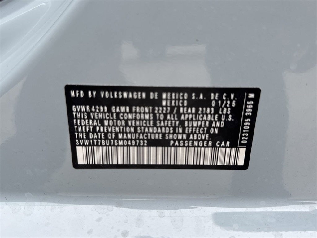 2025 Volkswagen Jetta GLI 2.0T Autobahn