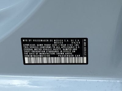 2027 Volkswagen Jetta GLI 2.0T Autobahn