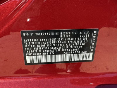2026 Volkswagen Jetta GLI 2.0T Autobahn