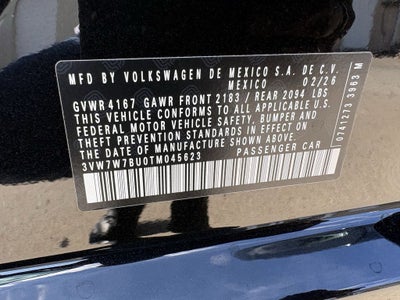 2026 Volkswagen Jetta 1.5T SE