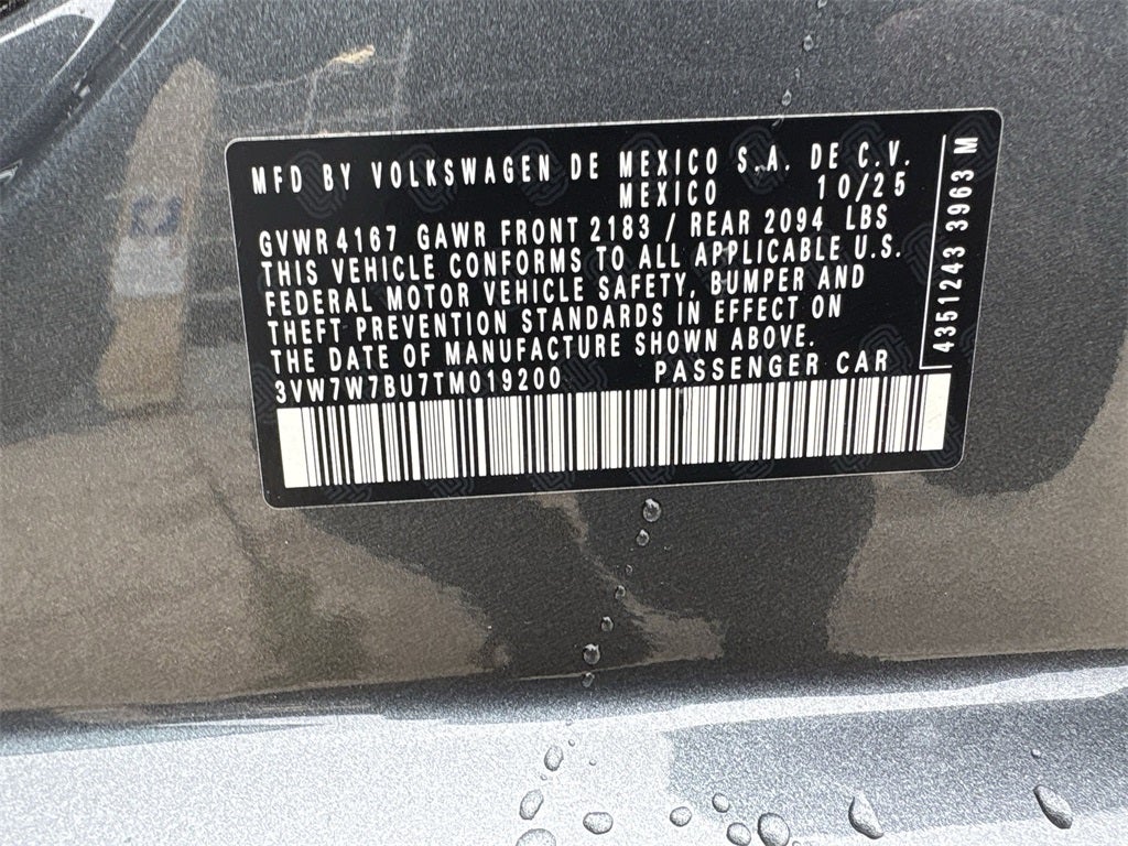 2026 Volkswagen Jetta 1.5T SE