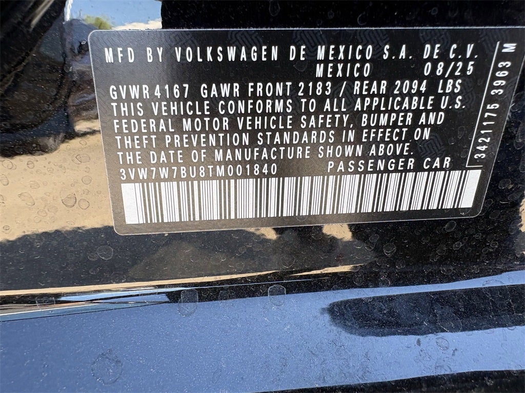 2026 Volkswagen Jetta 1.5T SE