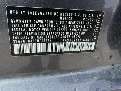 2023 Volkswagen Jetta 1.5T Sport