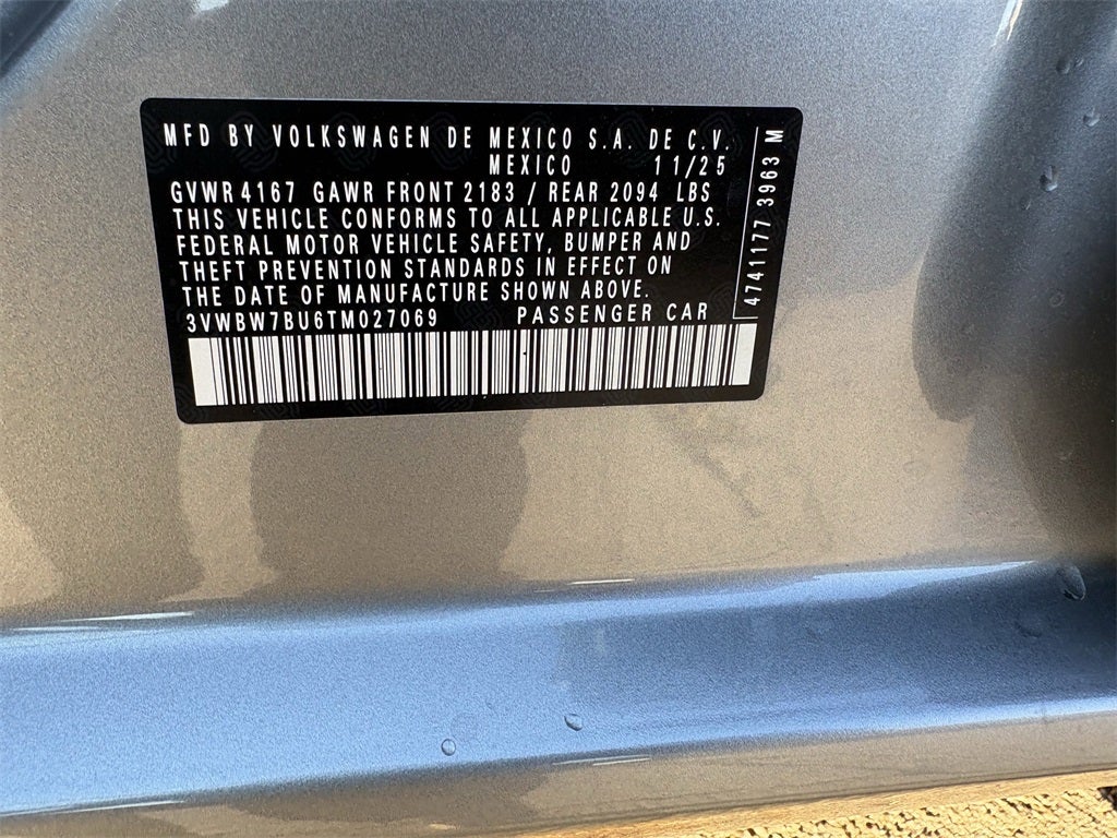 2026 Volkswagen Jetta 1.5T Sport