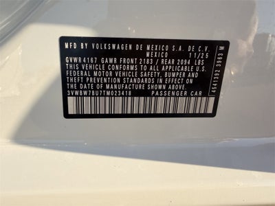 2026 Volkswagen Jetta 1.5T Sport