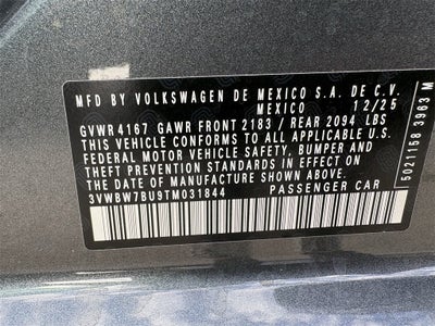 2026 Volkswagen Jetta 1.5T Sport