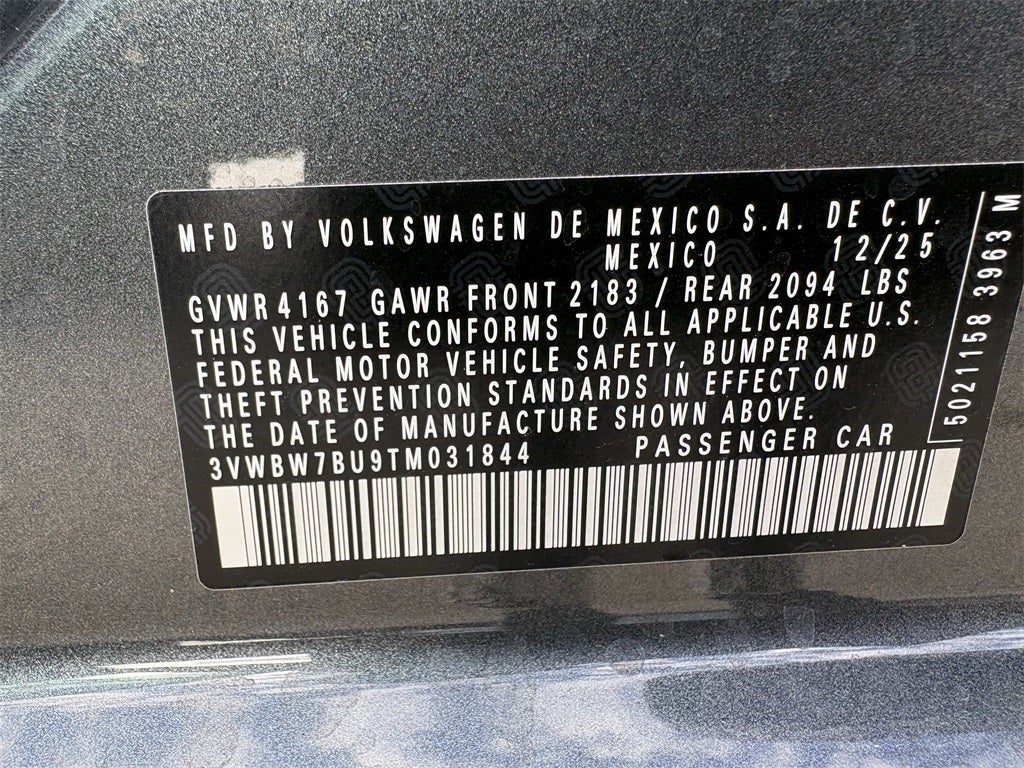 2026 Volkswagen Jetta 1.5T Sport