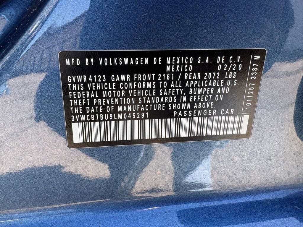 2020 Volkswagen Jetta 1.4T SE