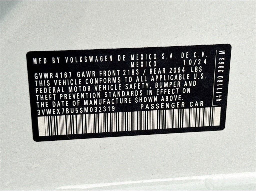 2025 Volkswagen Jetta 1.5T SE