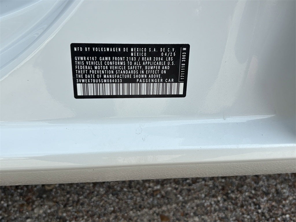 2025 Volkswagen Jetta 1.5T SE