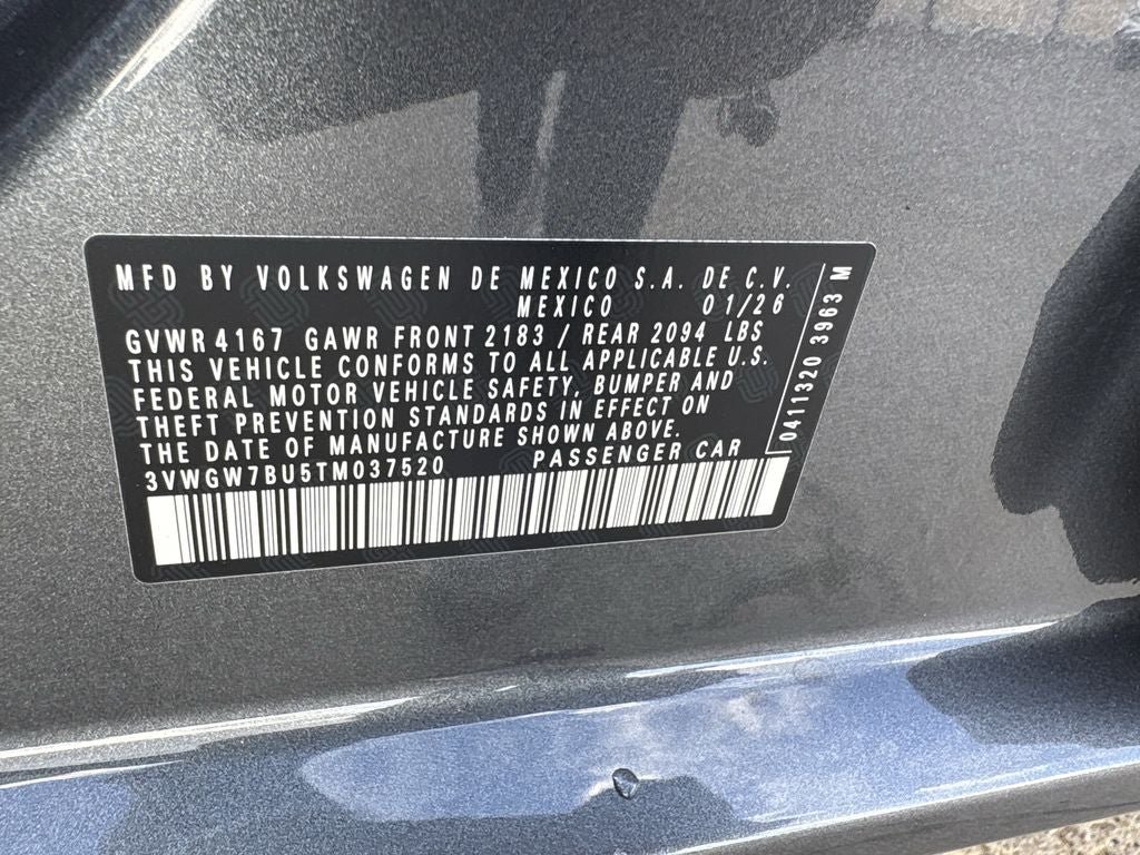 2026 Volkswagen Jetta 1.5T SEL