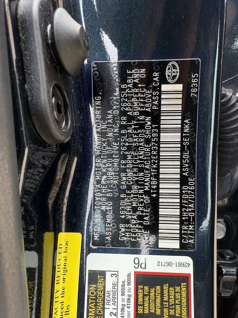 2014 Toyota Camry L