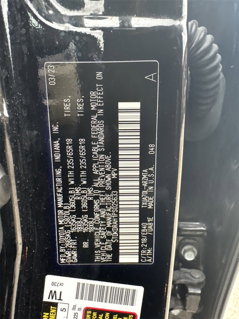 2023 Toyota Highlander XSE