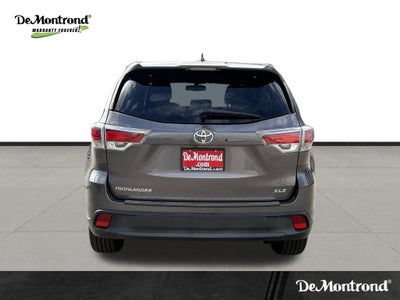 2016 Toyota Highlander XLE V6