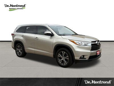 2016 Toyota Highlander XLE V6