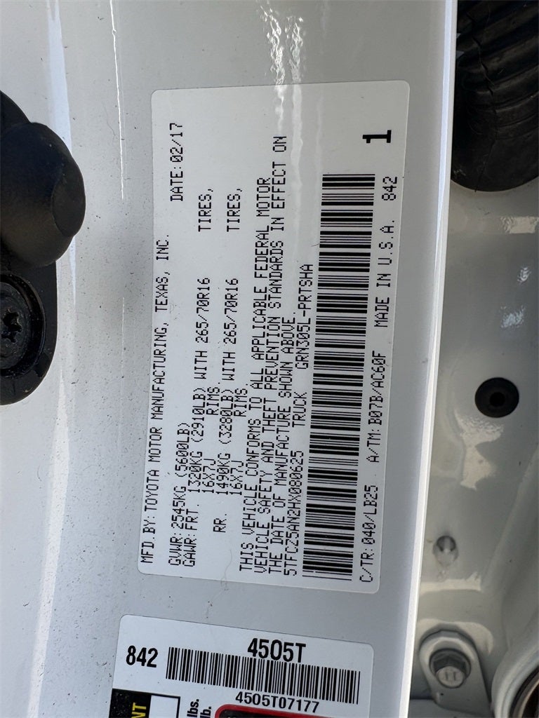 2017 Toyota Tacoma TRD Pro