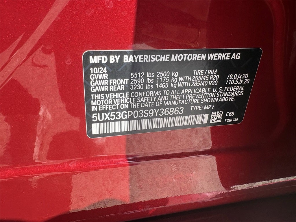 2025 BMW X3 30 xDrive