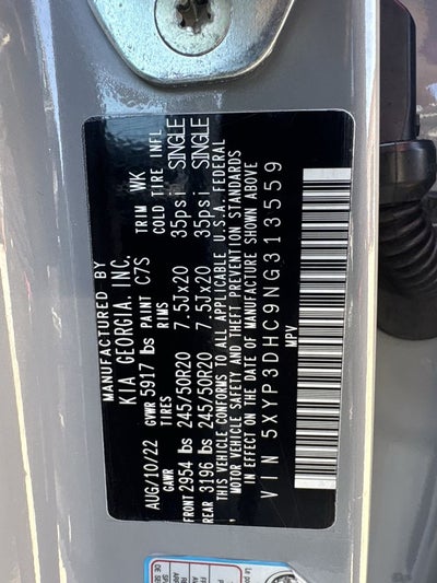 2022 Kia Telluride EX
