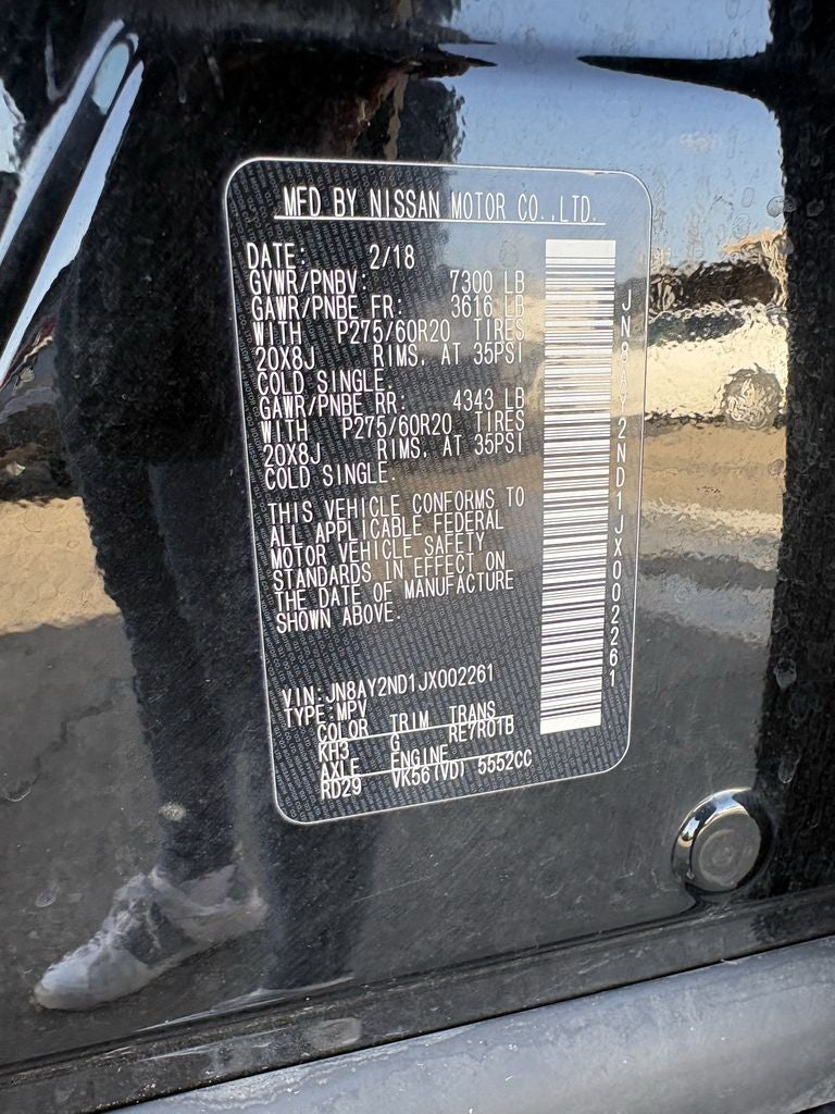 2018 Nissan Armada SL