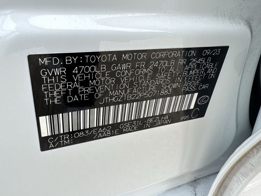 2023 Lexus IS 350 F SPORT