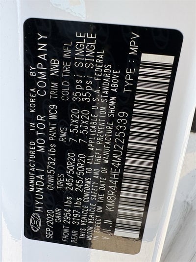 2021 Hyundai Palisade SEL