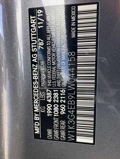 2020 Mercedes-Benz A-Class A 220