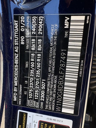 2020 Mercedes-Benz GLC GLC 300