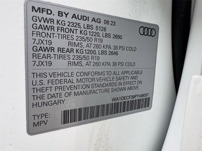 2023 Audi Q3 Premium S Line quattro