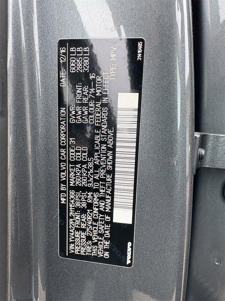 2017 Volvo XC90 T6 Inscription