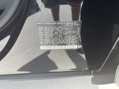 2026 Volkswagen Atlas Cross Sport 2.0T SEL R-Line Black