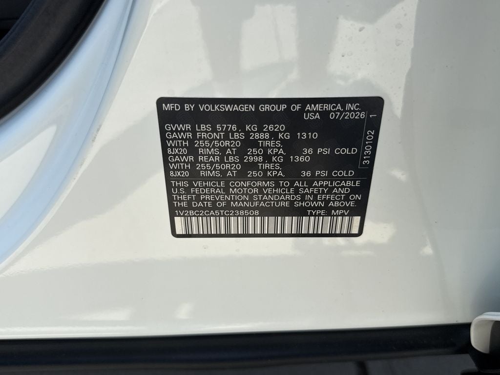 2026 Volkswagen Atlas Cross Sport 2.0T SEL