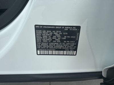 2026 Volkswagen Atlas Cross Sport 2.0T SE