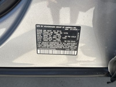 2026 Volkswagen Atlas Cross Sport 2.0T SE