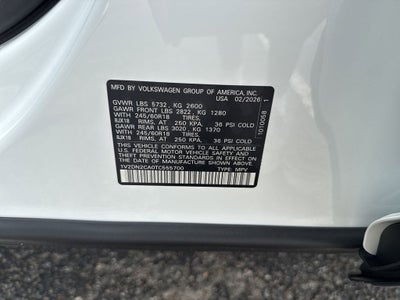 2026 Volkswagen Atlas 2.0T SE