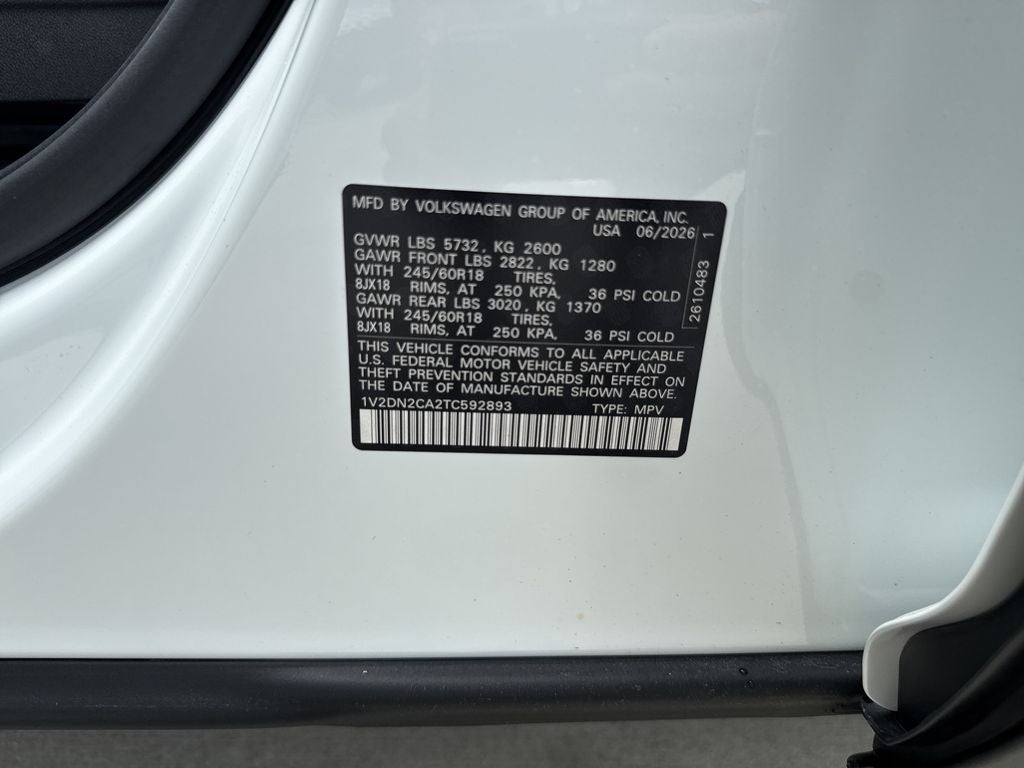 2026 Volkswagen Atlas SE