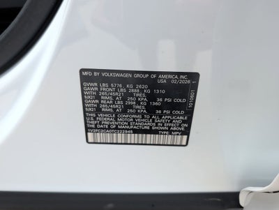 2026 Volkswagen Atlas Cross Sport 2.0T SEL Premium R-Line
