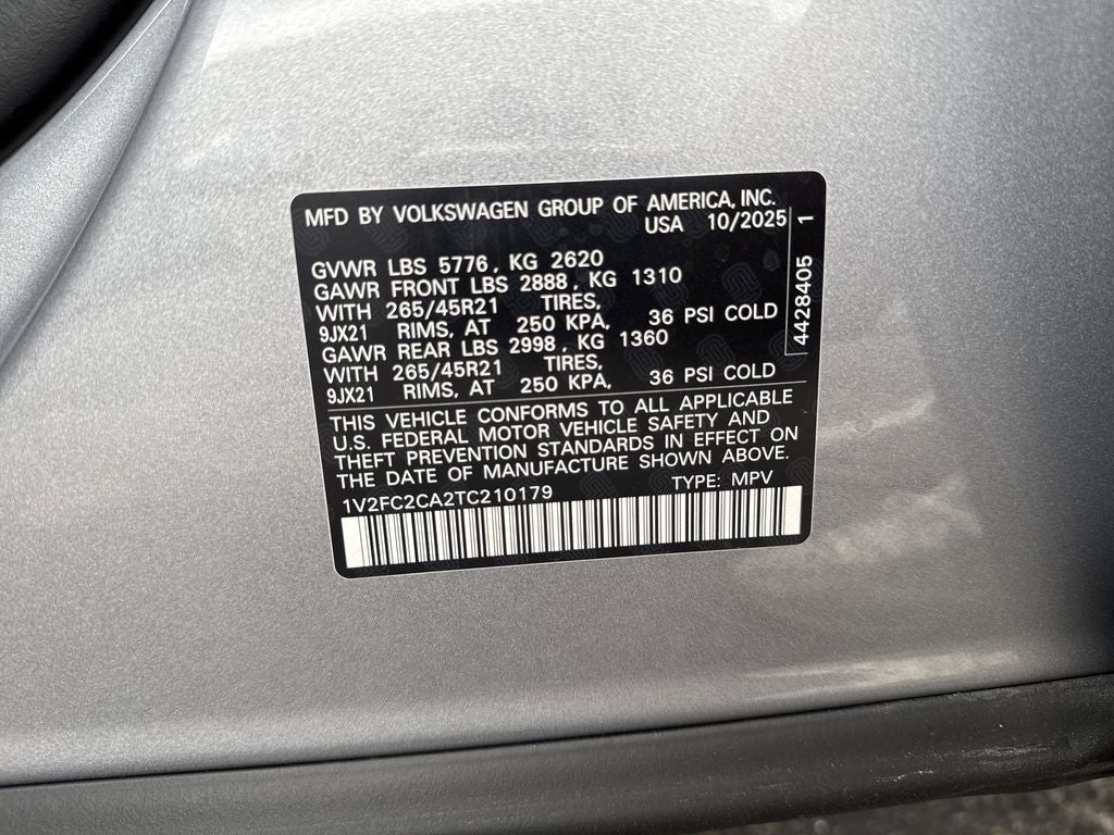 2026 Volkswagen Atlas Cross Sport 2.0T SEL Premium R-Line