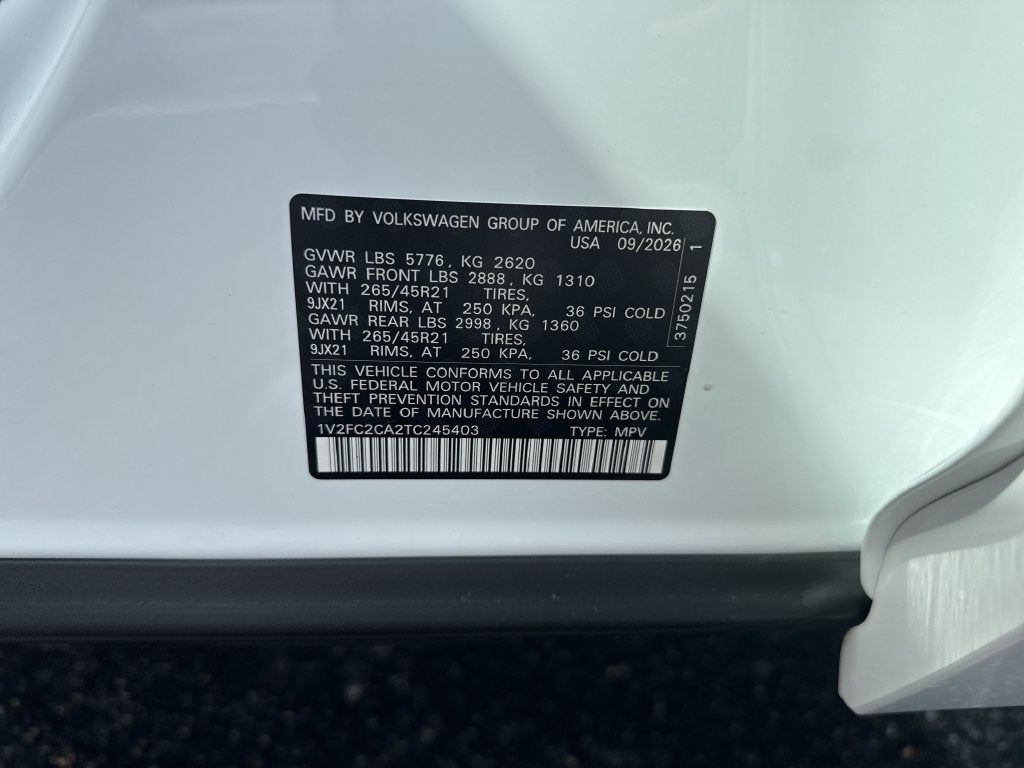2026 Volkswagen Atlas Cross Sport SEL Premium R-Line