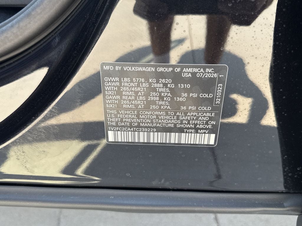 2026 Volkswagen Atlas Cross Sport 2.0T SEL Premium R-Line